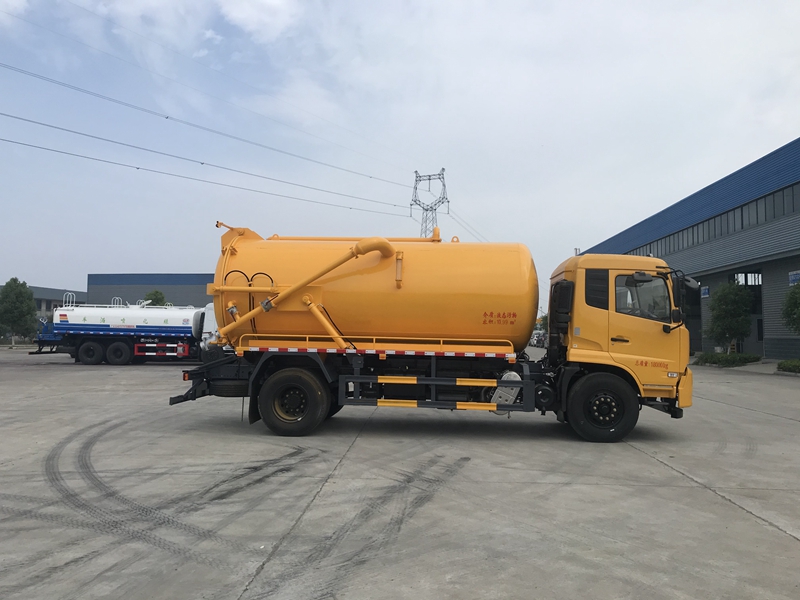 天錦12方吸污車